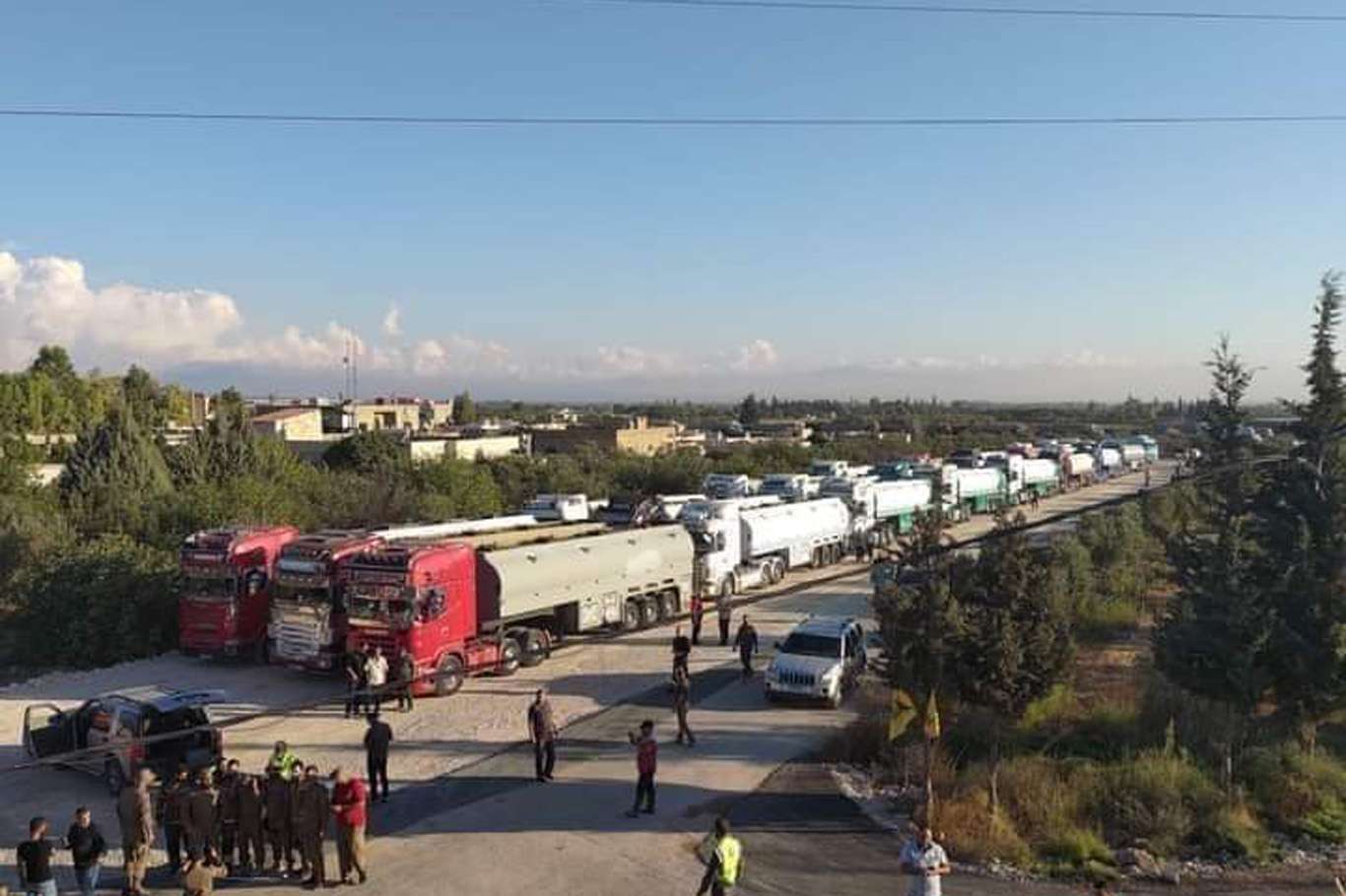 Fuel tankers carrying Iranian fuel enter Lebanon